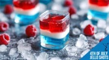 4th of July Vodka Jello Shots Recipe - Patriotic Party Treats