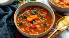Best Lentil Soup Recipe - Healthy, Hearty, and Vegan