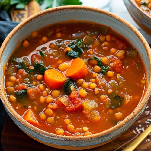 Best Lentil Soup Recipe - Healthy, Hearty, and Vegan