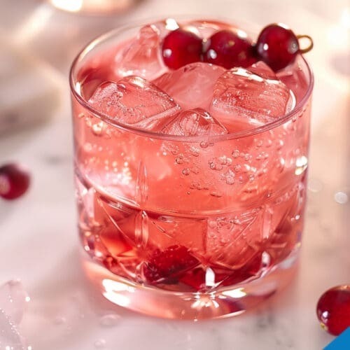 Desert Shield Cocktail - Refreshing Cranberry Vodka Drink