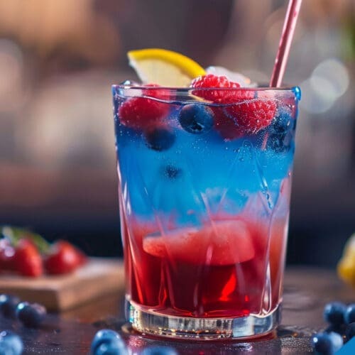 Family Duty Honor Cocktail Recipe - Layered Game of Thrones Drink