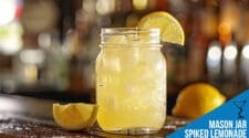 Mason Jar Spiked Lemonade Recipe - Refreshing Spring Drink