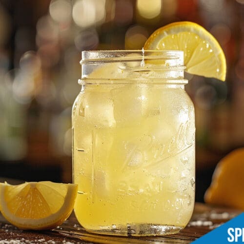 Mason Jar Spiked Lemonade Recipe - Refreshing Spring Drink