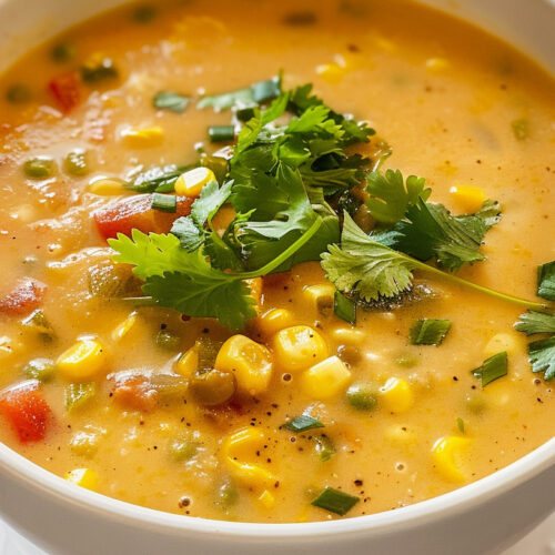 Southwestern Corn Chowder Recipe - Fresh, Creamy, and Delicious
