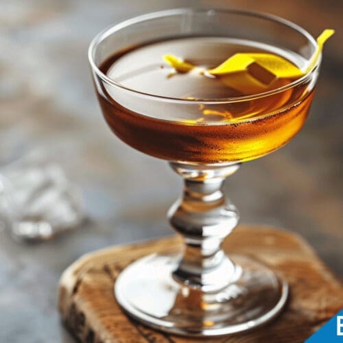 Brandy Crusta Cocktail Recipe - New Orleans Inspired Delight
