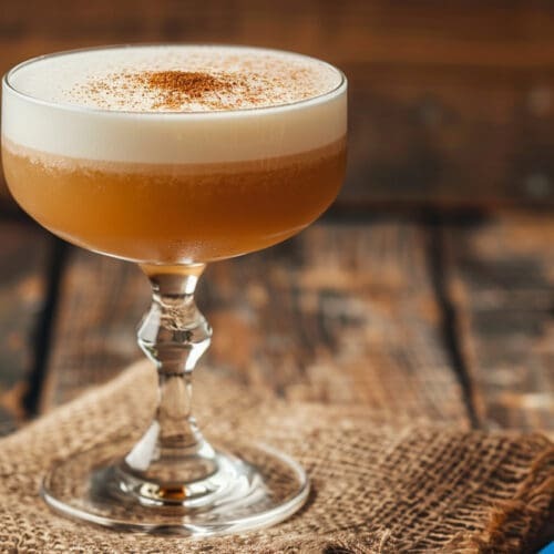 Brandy Flip Cocktail Recipe - A Creamy and Rich Classic Drink