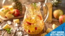 Light Sangria With Pineapple Punch Recipe - Refreshing and Fruity Summer Delight