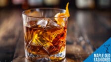 Maple Old Fashioned Cocktail Recipe - Rich Bourbon with a Maple Twist