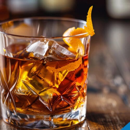 Maple Old Fashioned Cocktail Recipe - Rich Bourbon with a Maple Twist