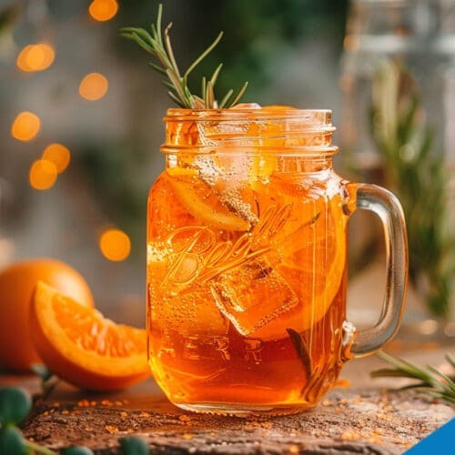 Mason Jar Aperol Spritz Recipe - Refreshing Wine Cocktail