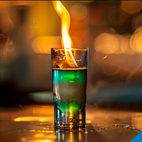 Night Night Daddy Shot Recipe - Fiery Layered Drink
