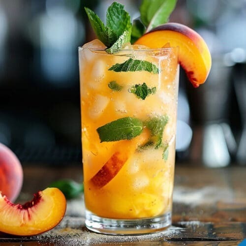 Refreshing Peach Mojito Recipe - Perfect Summer Cocktail