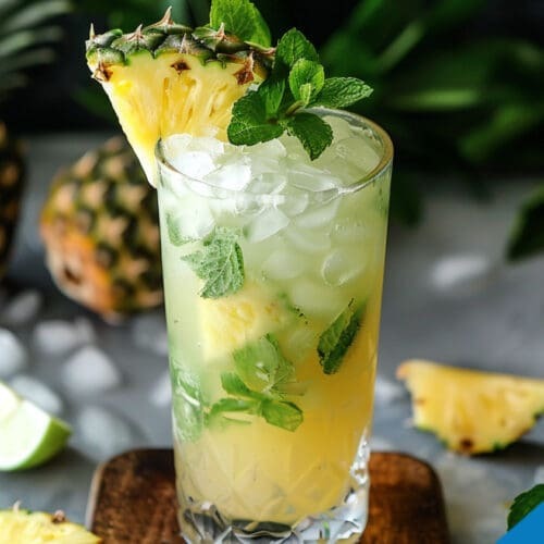Pineapple Mojito Recipe - Tropical Cocktail Delight