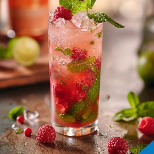 Refreshing Raspberry Mojito Recipe - Perfect Summer Cocktail
